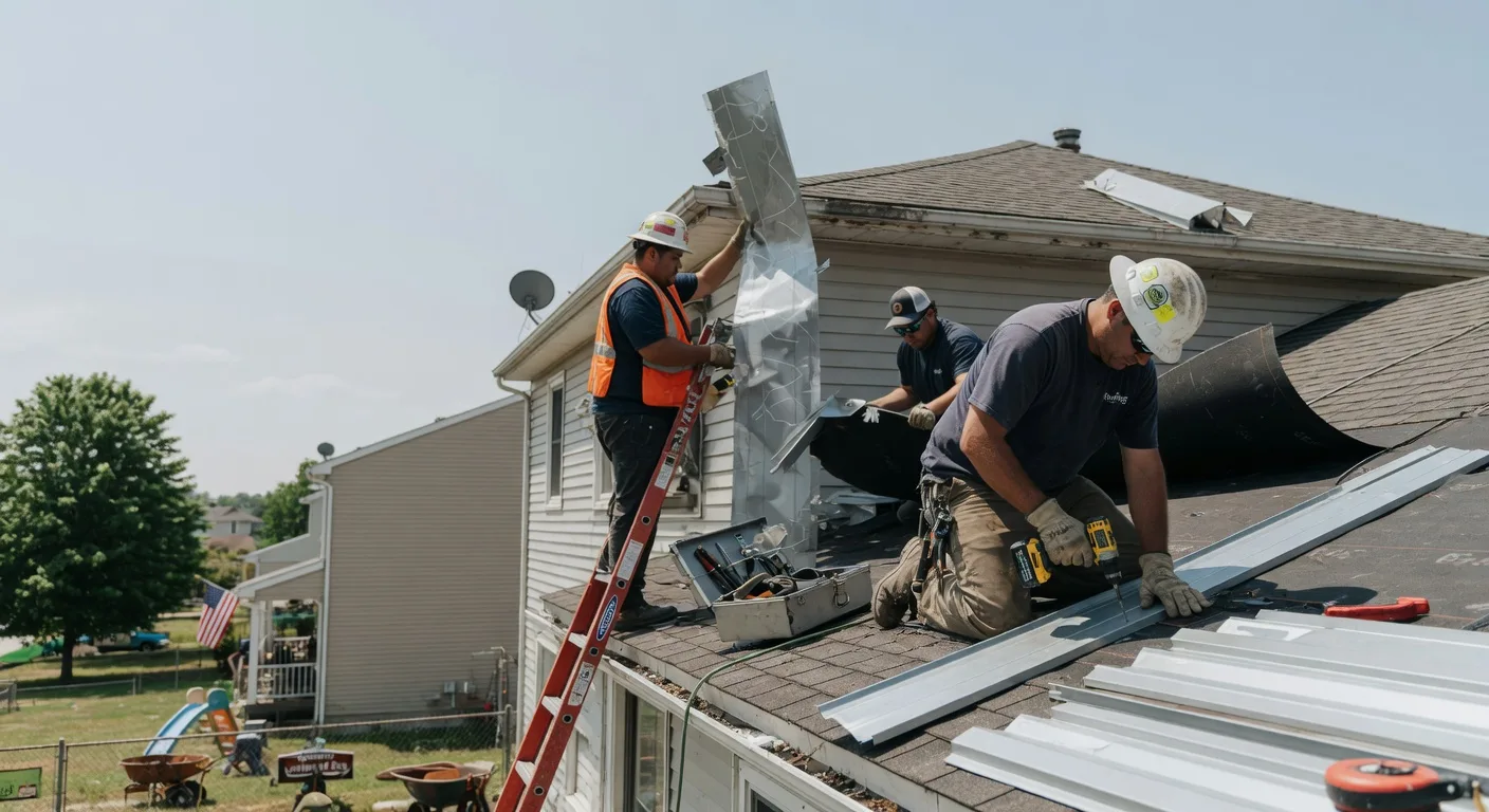 Metal Roofing Installation in Derma, MS near me